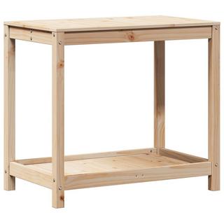 VidaXL Table d'empotage bois de pin  