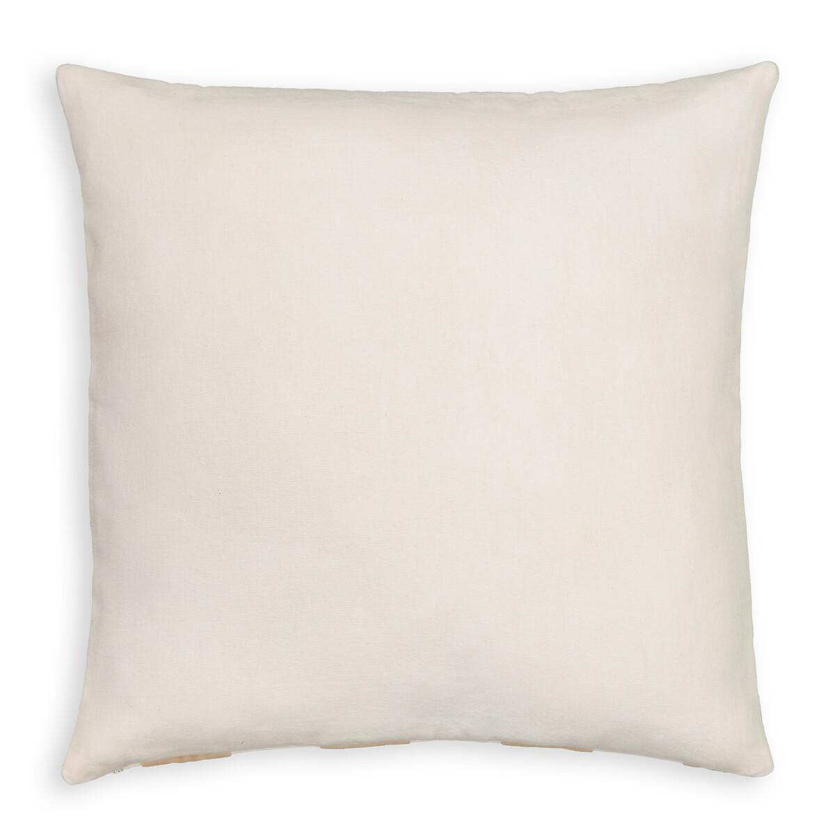 La Redoute Intérieurs Lysmée Schachbrett Kissenbezug  