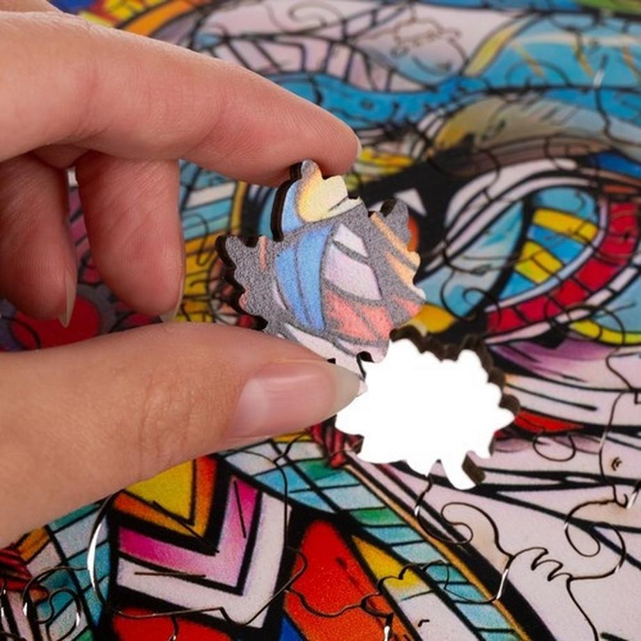 Kruzzel  Puzzle en bois - Puzzle Kruzzel 24552 