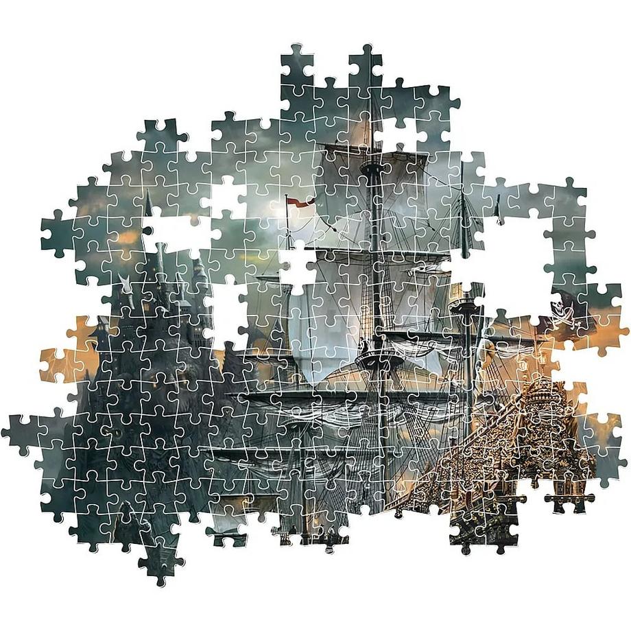 Clementoni  Puzzle Das Piratenschiff (1500Teile) 