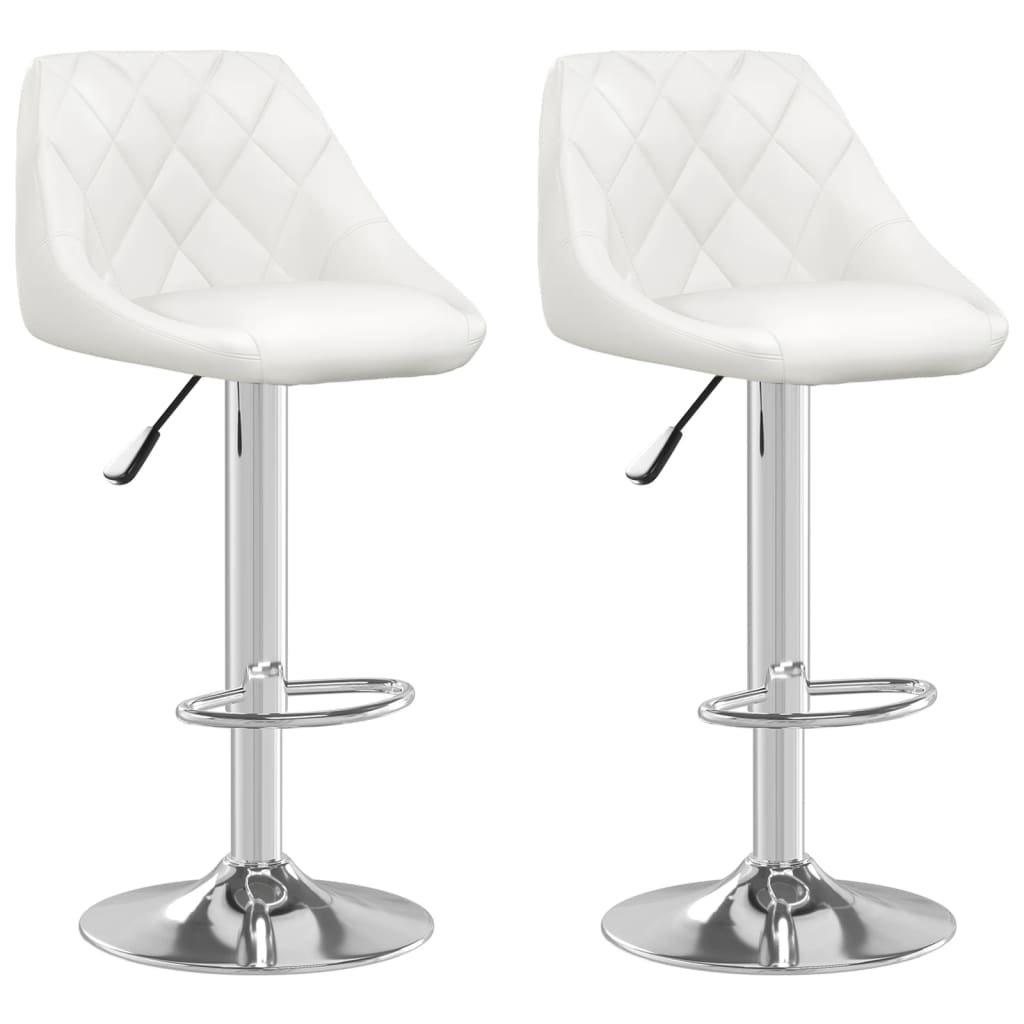 VidaXL Tabouret de bar cuir artificiel  