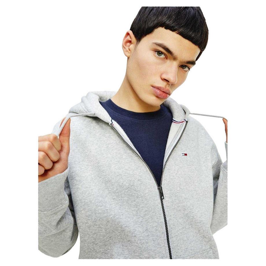 TOMMY JEANS  Hoodie Mit Durchgehendem Reißverschluss, Leicht 