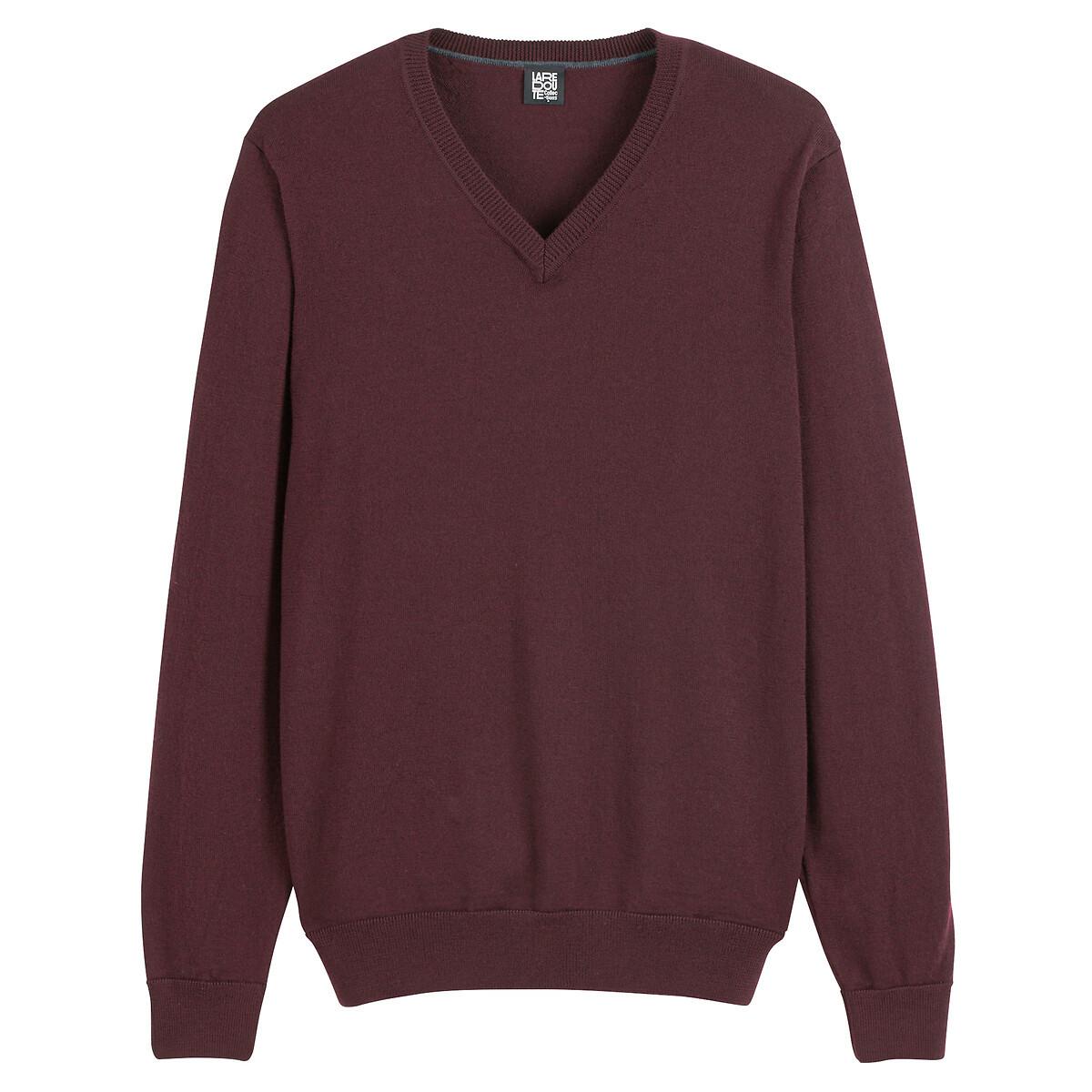 La Redoute Collections  Pullover mit V-Ausschnitt 