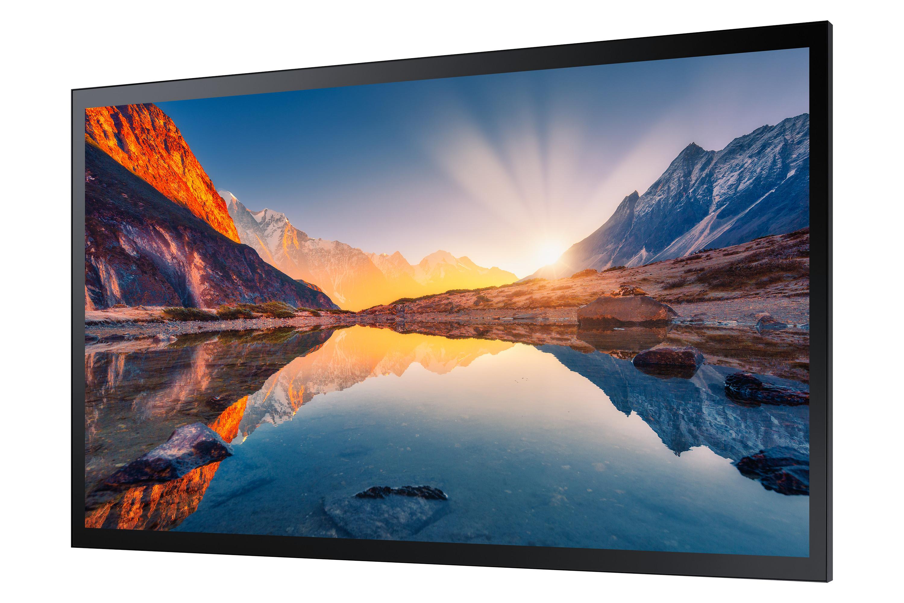 SAMSUNG  Samsung QM55B-T Écran plat de signalisation numérique 139,7 cm (55") LCD Wifi 400 cd/m² 4K Ultra HD Noir Écran tactile Intégré dans le processeur Tizen 6.5 24/7 