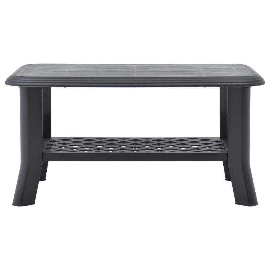 VidaXL Table basse plastique  