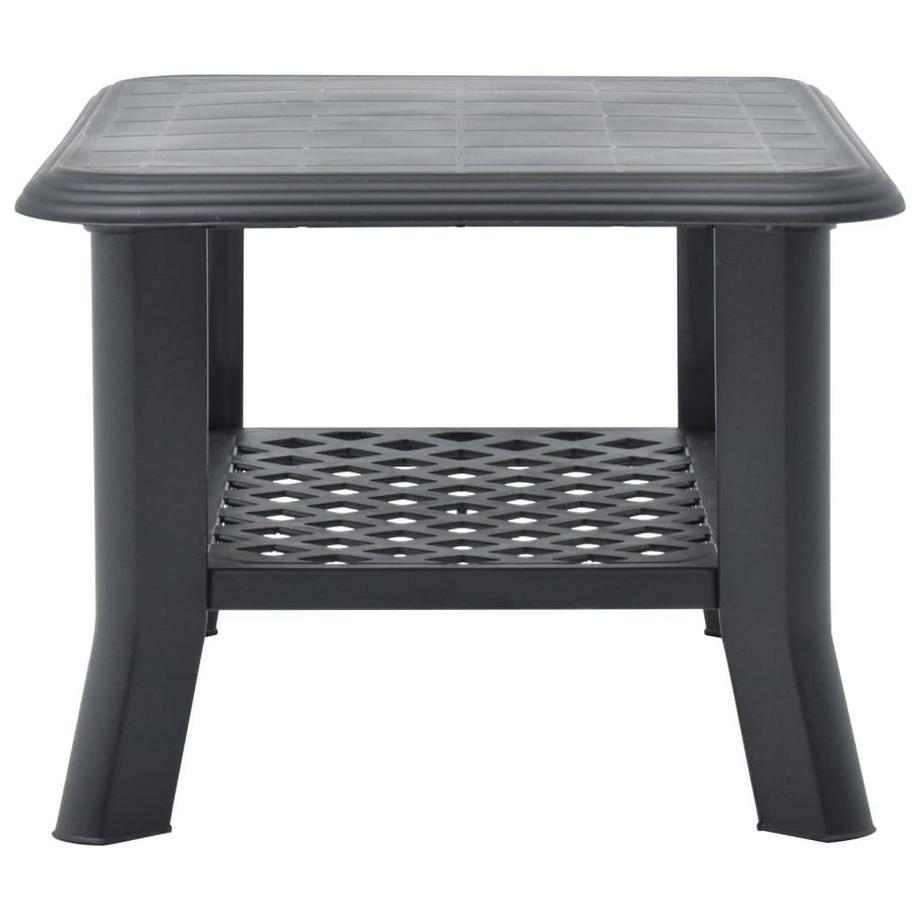 VidaXL Table basse plastique  