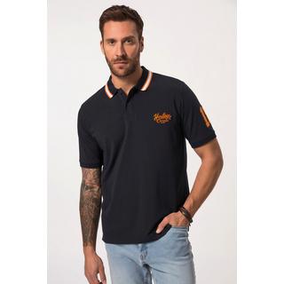 JP1880  Maglia polo con FLEXNAMIC®, mezze maniche e righe a contrasto, fino alla tg. 8XL 