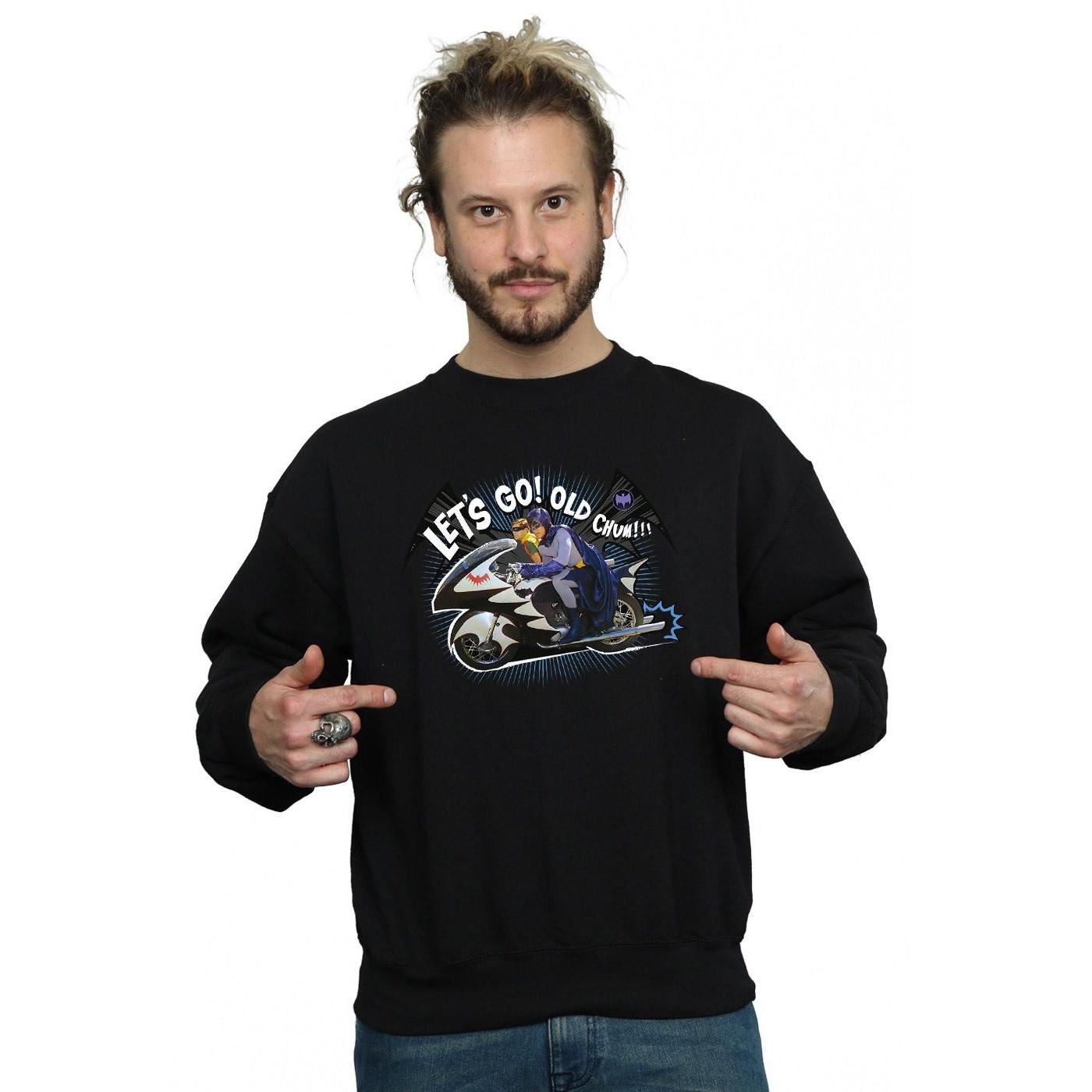 DC COMICS  Bat Bike Sweatshirt 