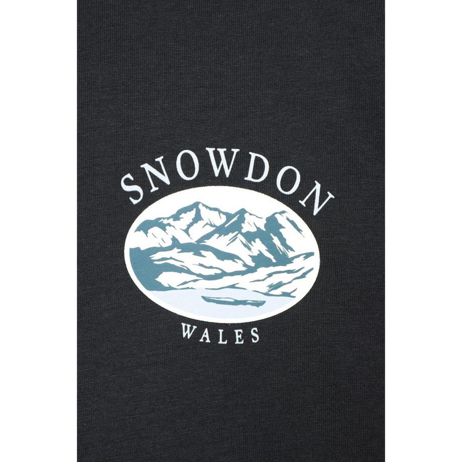 Mountain Warehouse T-Shirt Manches Courtes Motif Montagne Snowdon  