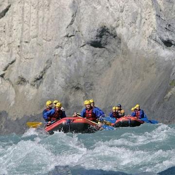 Halbtagesfahrt Rafting auf dem Vorderrhein (Erwachsene)