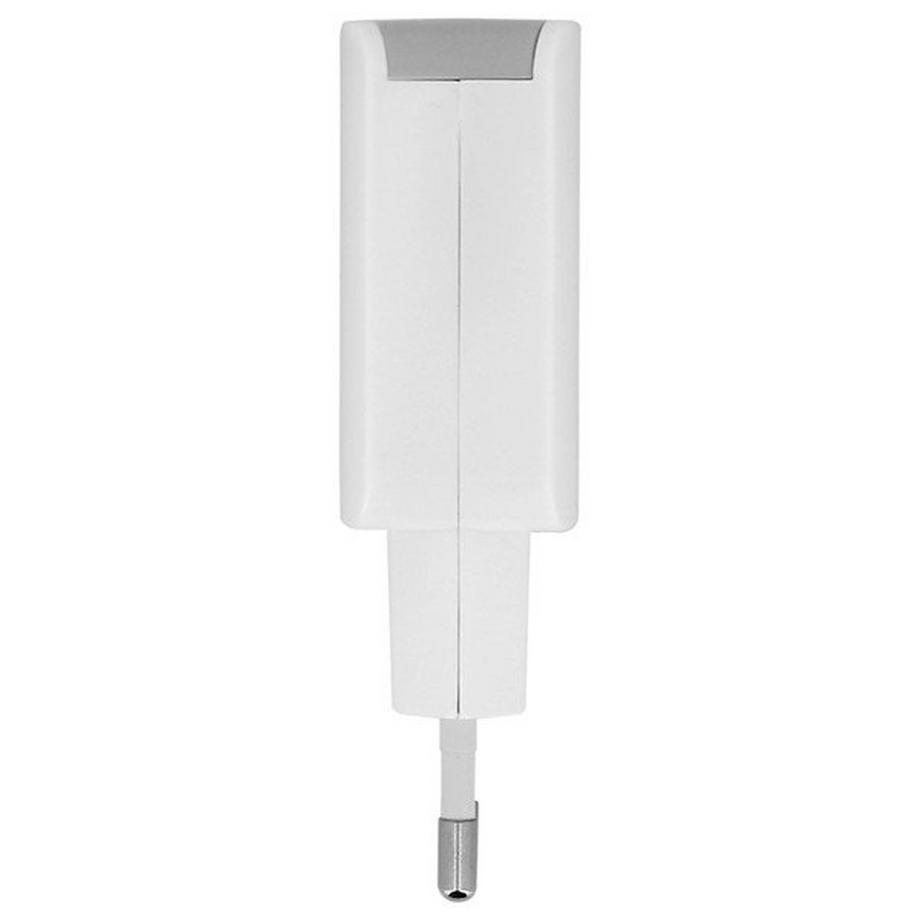 Avizar  Chargeur secteur Double USB 3.1A Blanc 
