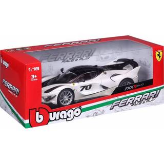 bburago  1:18 Ferrari R&P FXX-K EVO Weiss 