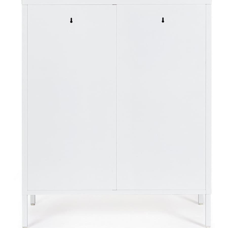 mutoni Commode Cambridge blanc 80x40x101  