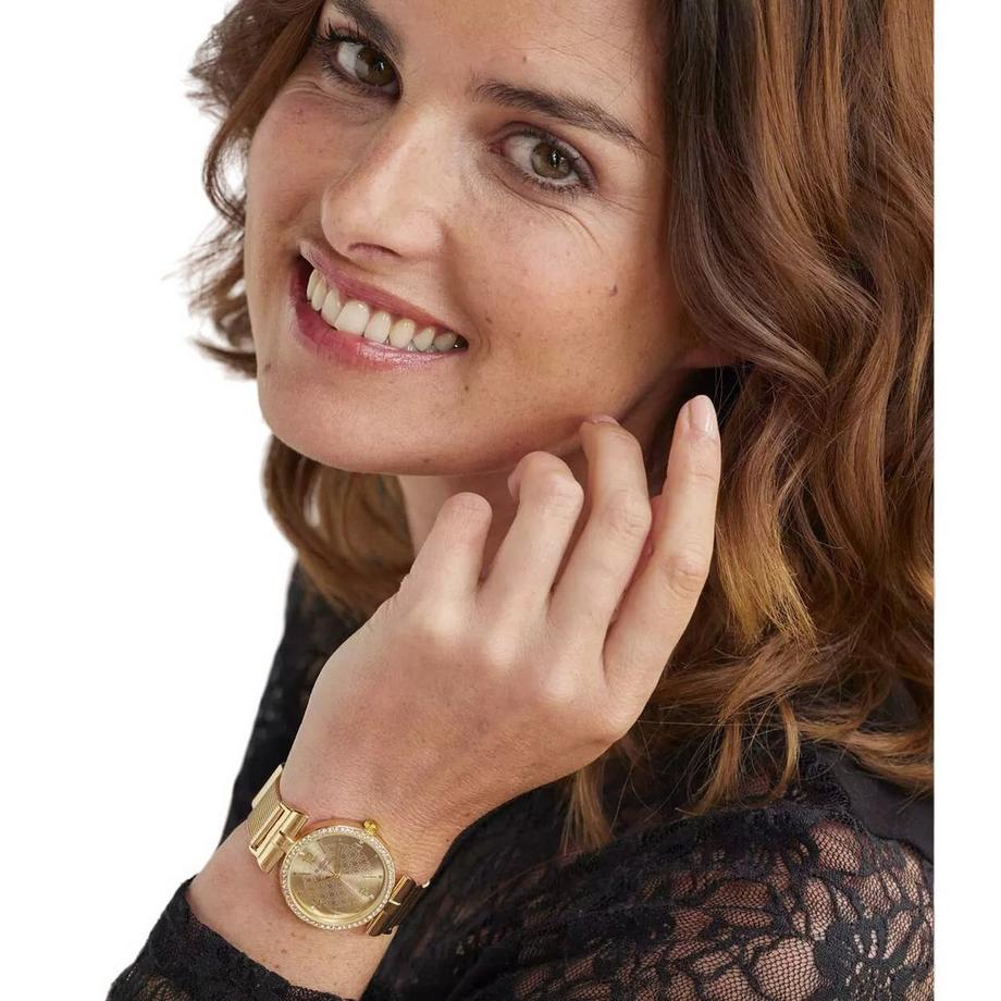 Atlas For Women  Analoge Armbanduhr Kristall 