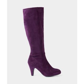 Joe Browns  Bottes hautes violet foncé avec détails froncés 