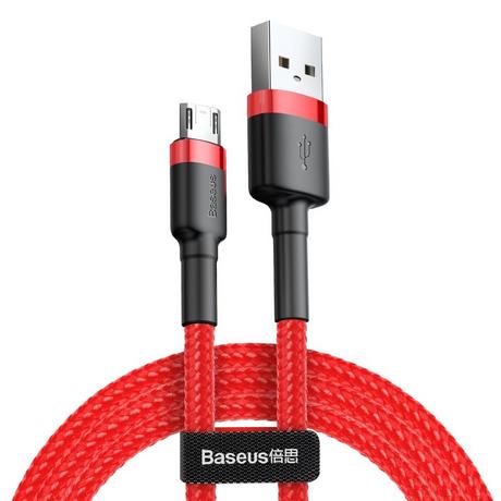 Baseus  CAMKLF-C09 cavo USB 2 m USB A Micro-USB B Rosso 