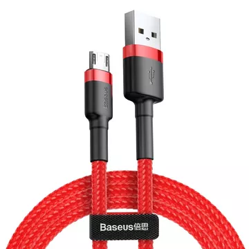CAMKLF-C09 USB Kabel 2 m USB A Micro-USB B Rot