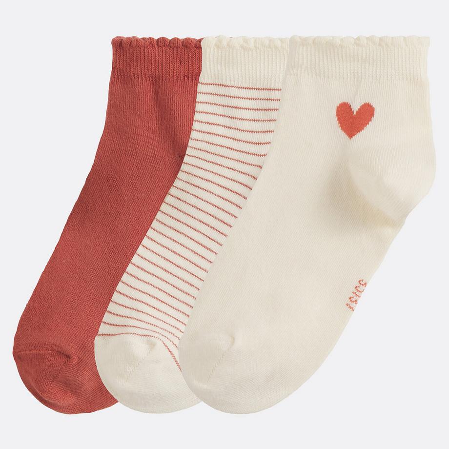Lot de 3 paires de socquettes
