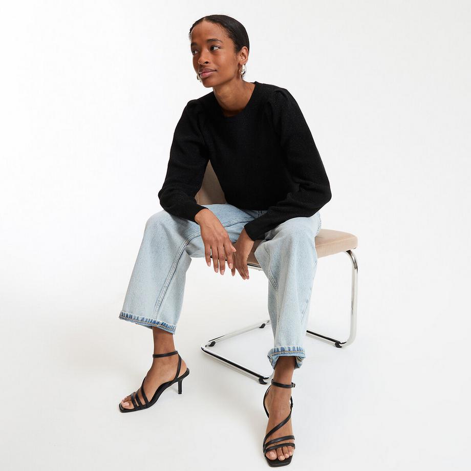 La Redoute Collections Pullover Girocollo con Maniche a Palloncino  