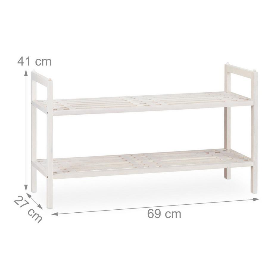 B2X Schuhregal stapelbar  