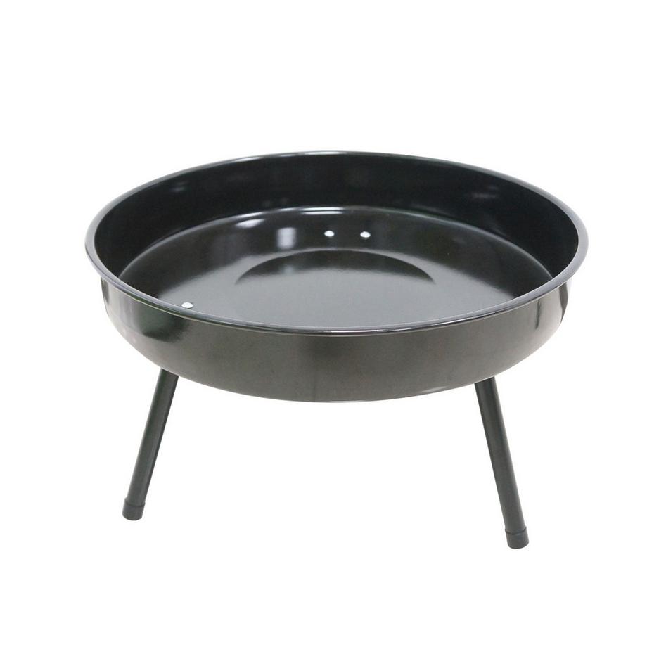 Arebos  BBQ Schwenkgrill mit Grillrost und Feuerschale Holzkohlegrill Dreibein 