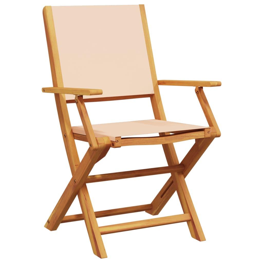 VidaXL Chaise de jardin bois  