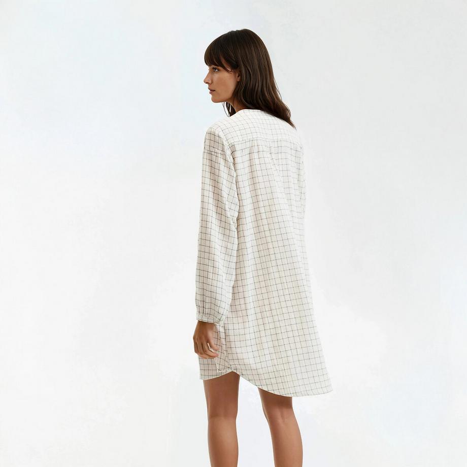 La Redoute Collections Chemise de Nuit à Carreaux  