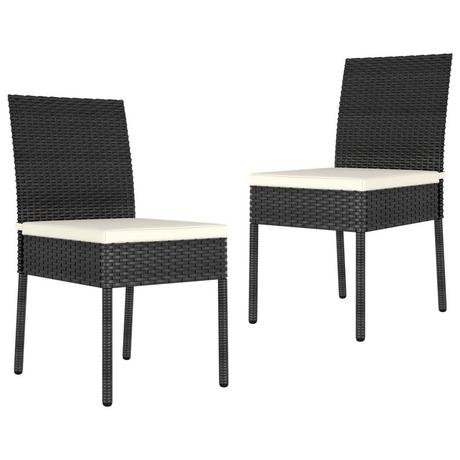 VidaXL Essstuhl poly-rattan  