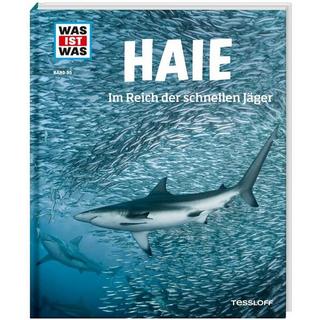 Gebundene Ausgabe Manfred Baur WAS IST WAS Band 95 Haie. Im Reich der schnellen Jäger 