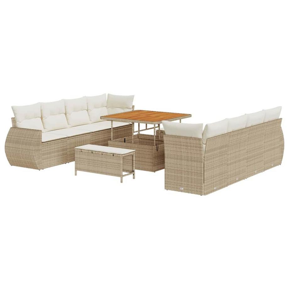 Set di divani modulari Polyrattan