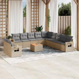 VidaXL Garten sofagarnitur poly-rattan  