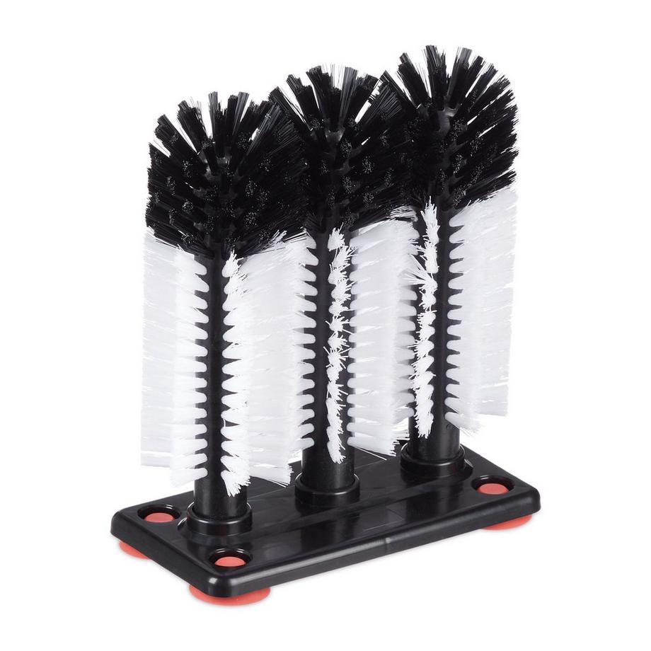 B2X  Brosse 3 pièces pour laver les vitres 