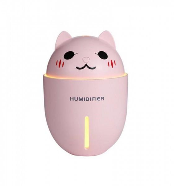 Linuo Mini-Luftbefeuchter Cat GO-WTY-P Pink  