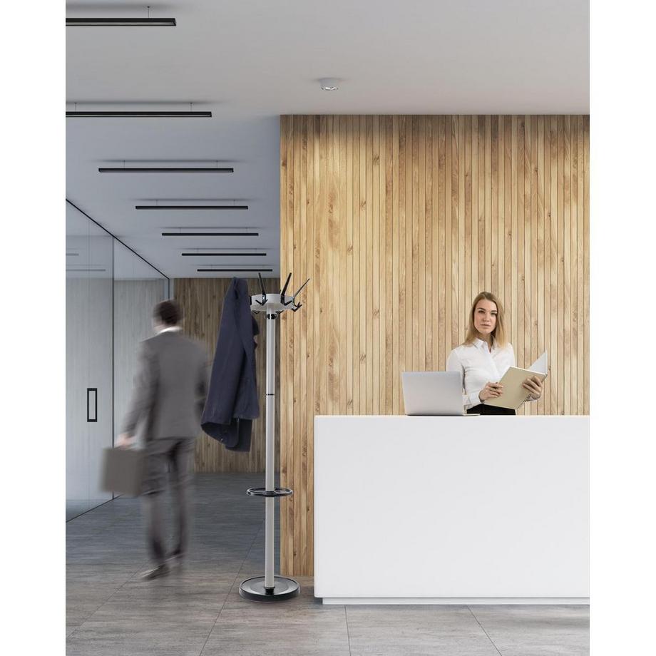 Maul Garderobenständer Caligo Silber  