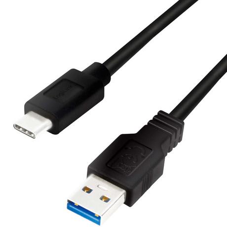 LogiLink  USB-A - USB-C-Kabel USB 3.2 Gen1 15 W 0,15 m 