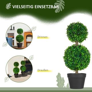 HOMCOM Plantes artificielles  