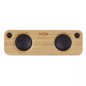 The House Of Marley GET TOGETHER Tragbarer Stereo-Lautsprecher Schwarz, Holz