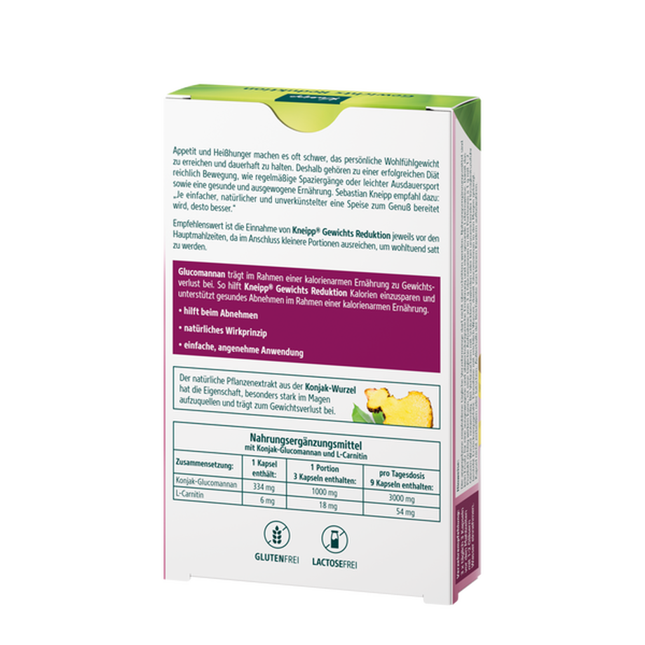 Kneipp  Gewichtsreduktion abnehmen 