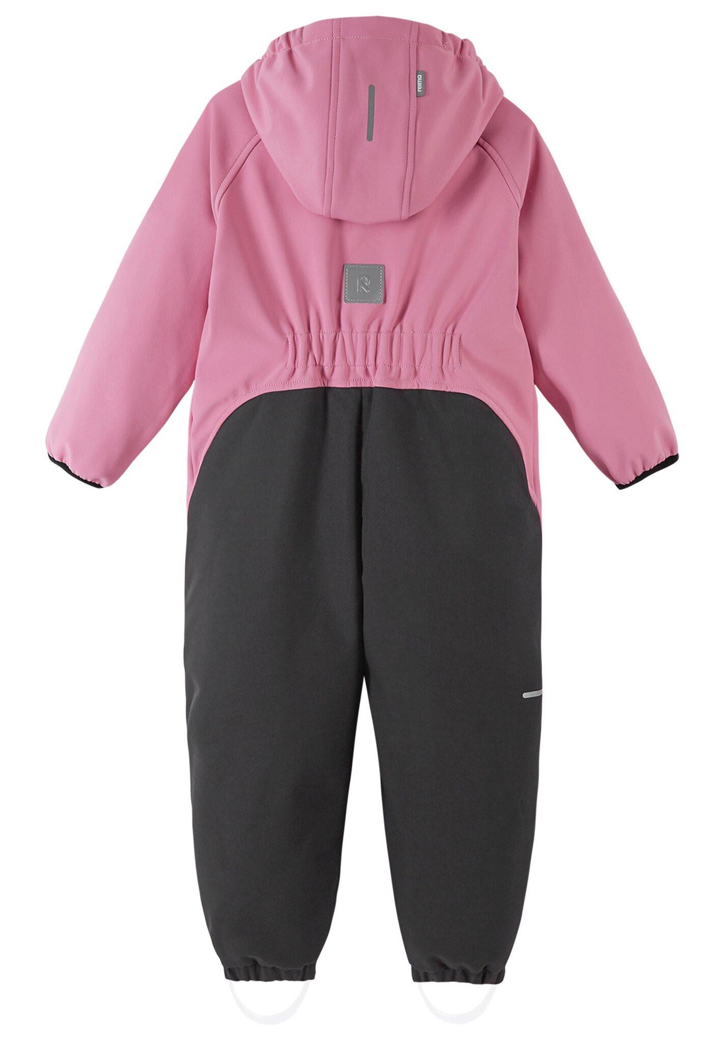 Reima  Kleinkinder Softshell Overall Mjosa Sunset Pink 