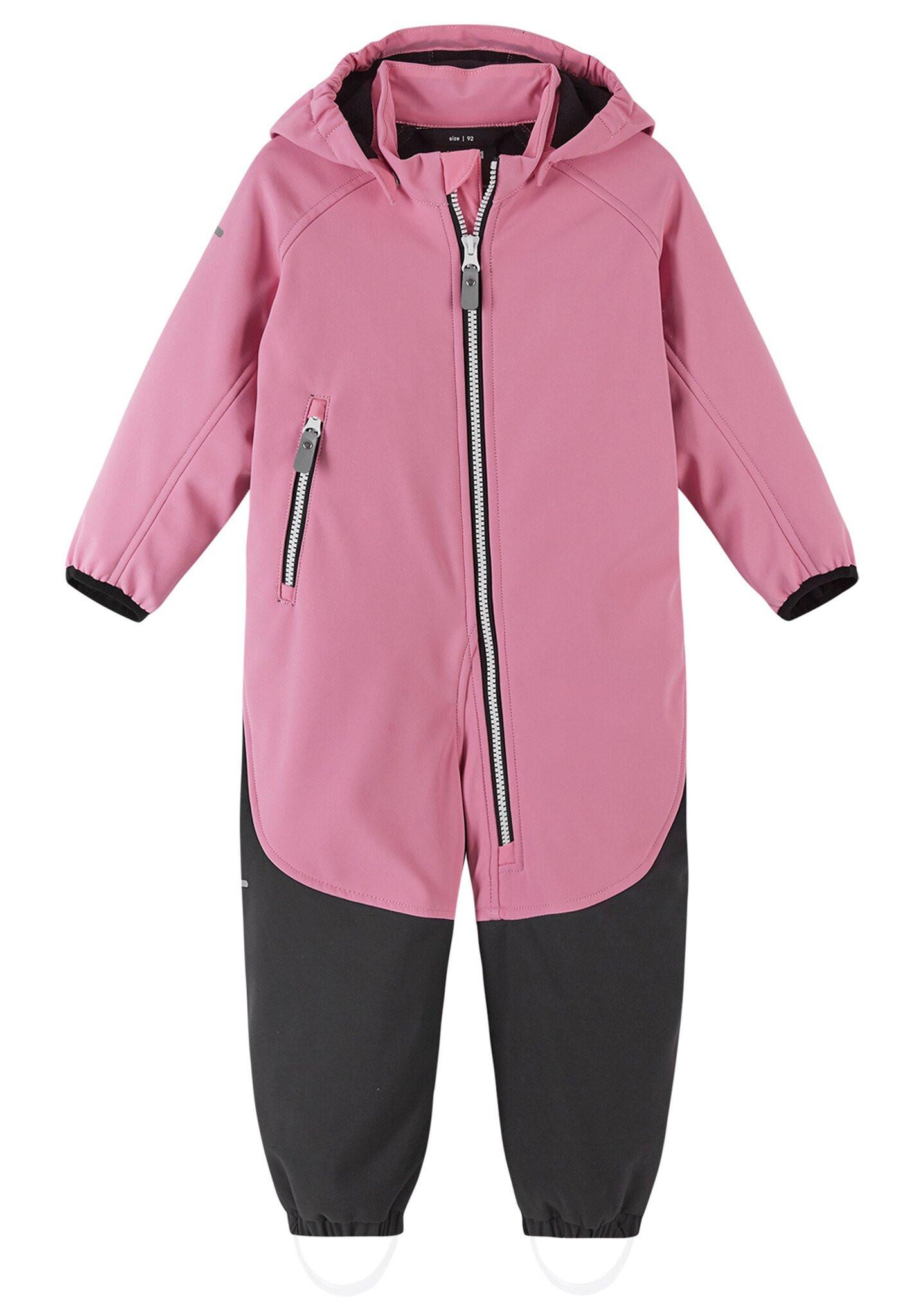 Reima  Kleinkinder Softshell Overall Mjosa Sunset Pink 