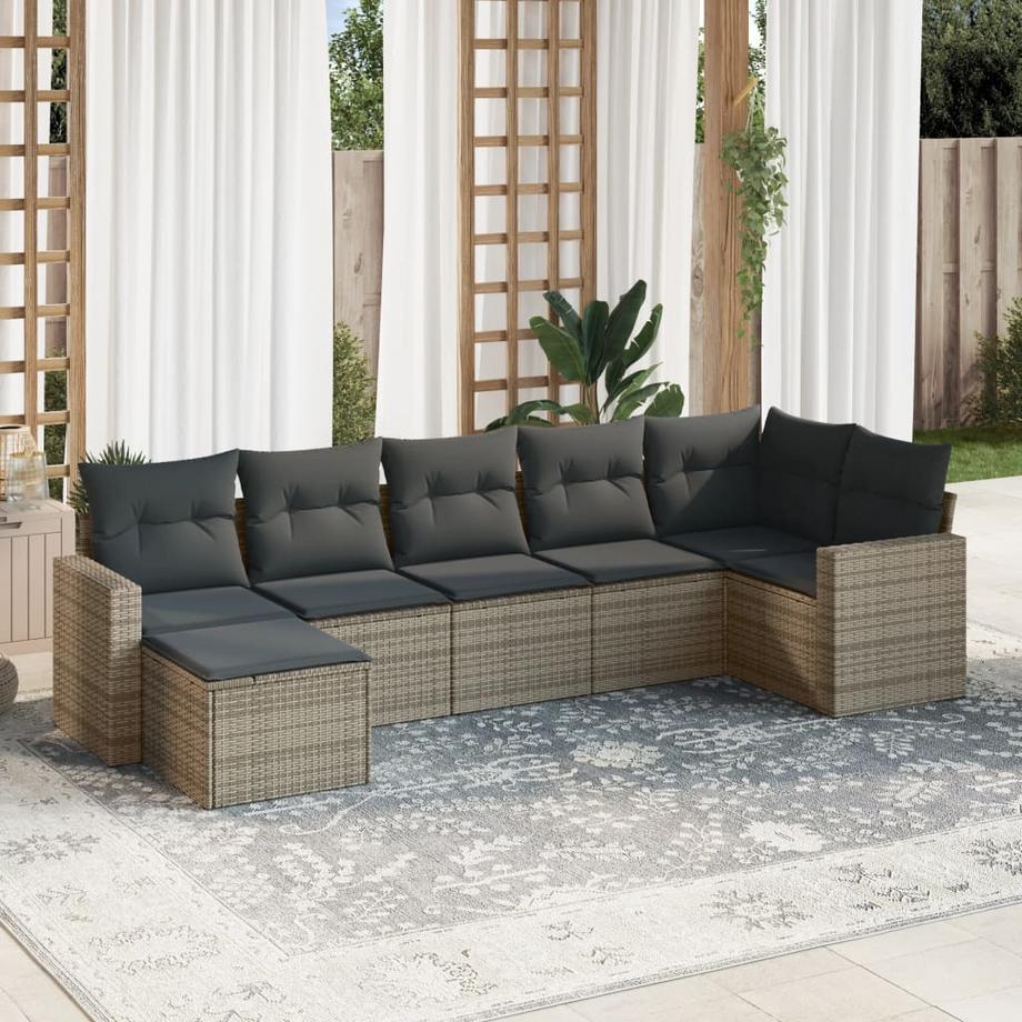 VidaXL Garten sofagarnitur poly-rattan  