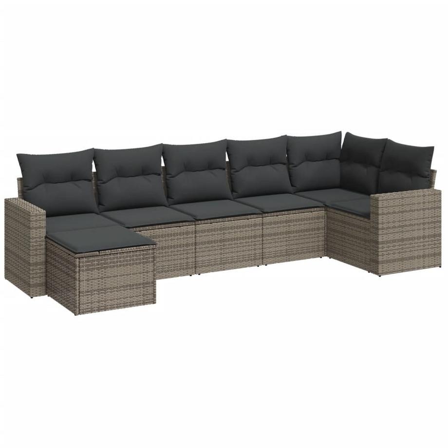 Garten sofagarnitur poly-rattan