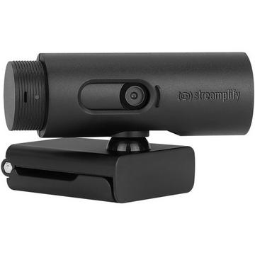 CAM webcam 2 MP 1920 x 1080 Pixel USB 2.0 Nero