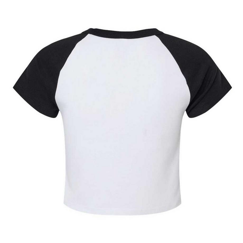 Bella + Canvas Maglietta Raglan Microfibra  