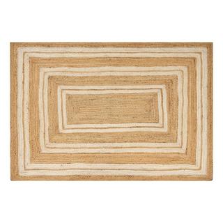 Beliani Tapis en Jute Boho ELMALI  