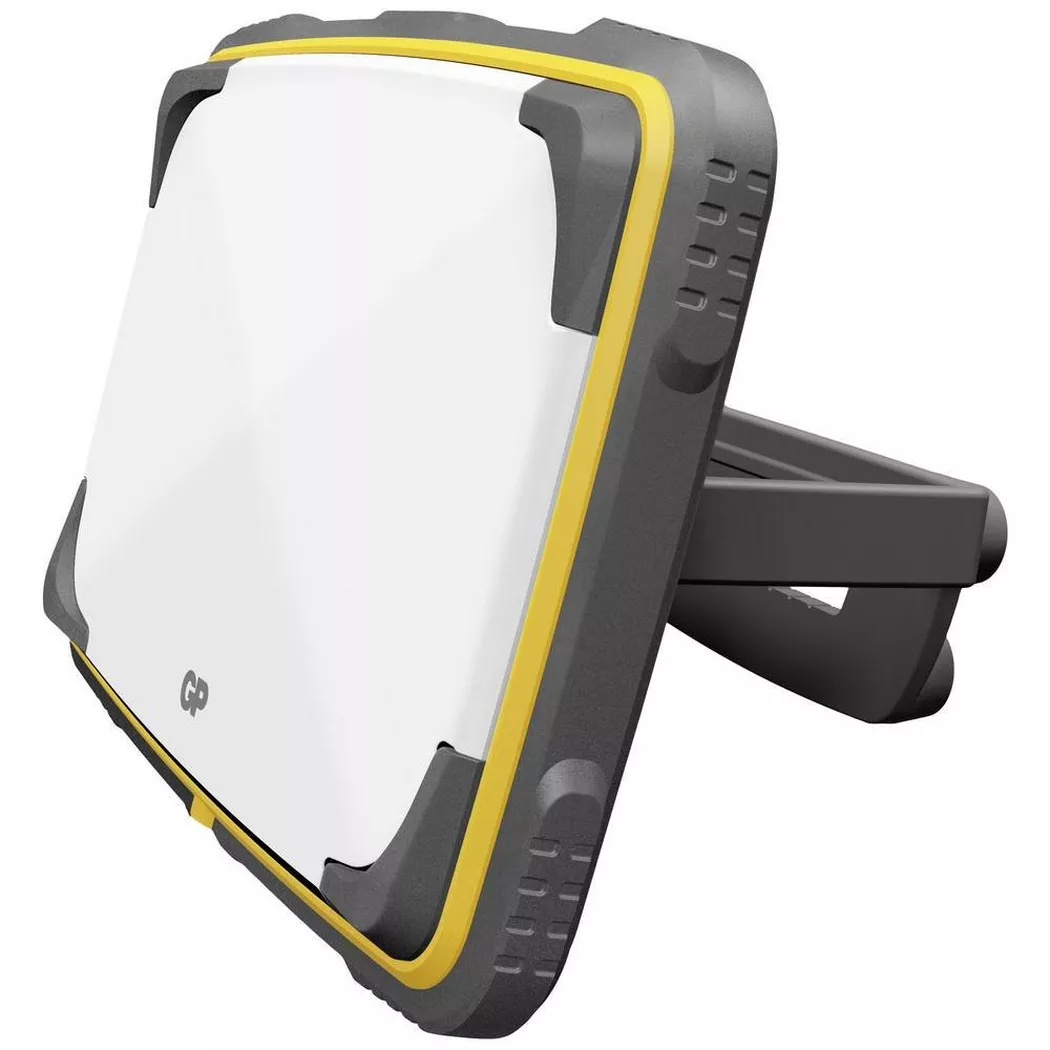 GP Batteries – LED Panel Arbeitsleuchte CWP15, USB aufladbar, incl. Verbauter 18650 li-Ion Akkus, 1200 lm, One Size, Schwarz