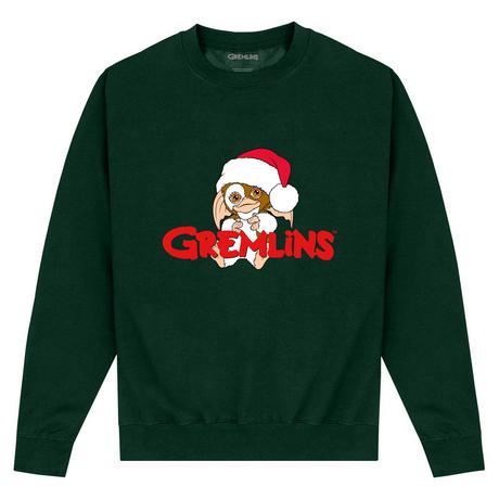 Gremlins Gizmo Santa Print Sweatshirt  