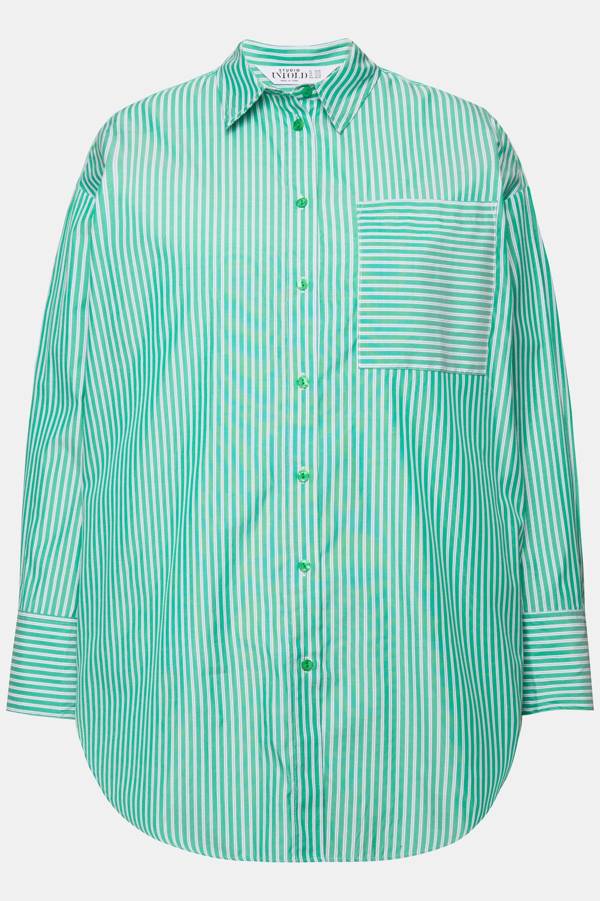 Studio Untold Chemise Oversized Rayures Manches Longues  