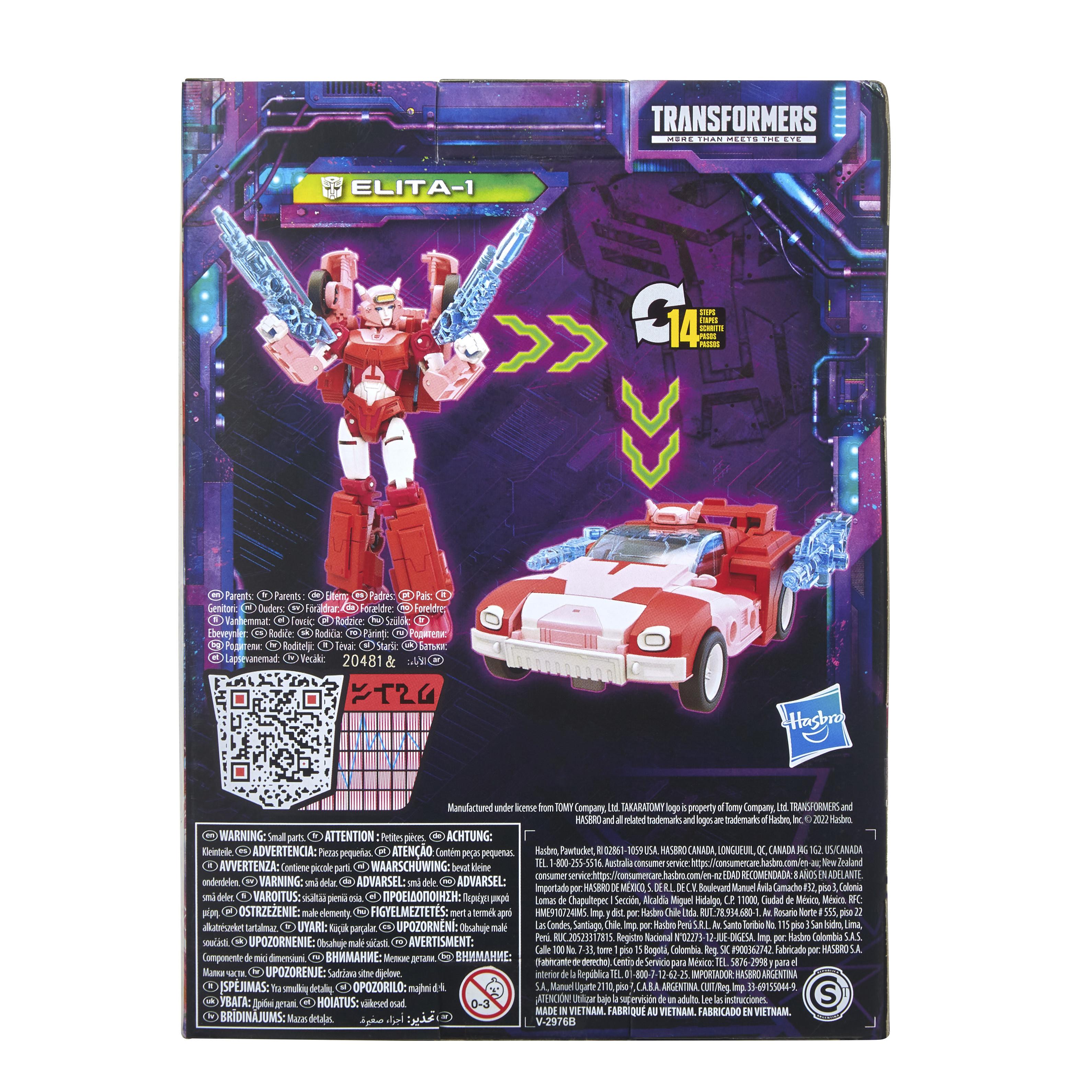 Hasbro  Transformers Deluxe Prime Universe Elita 1 