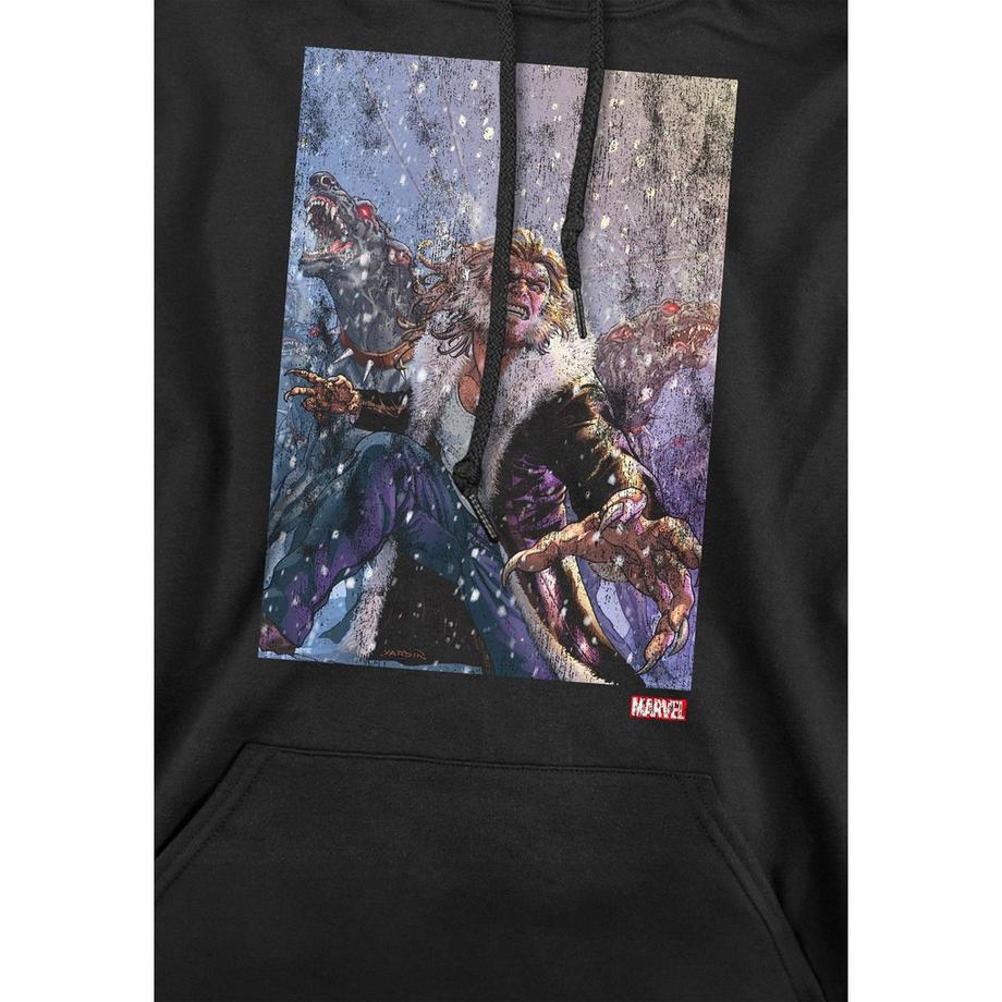 MARVEL X-Men Sabretooth Dogs Felpa con Cappuccio  